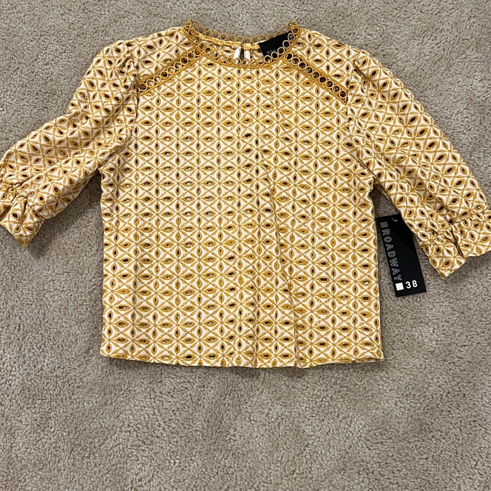 Beautiful eyelit blouse